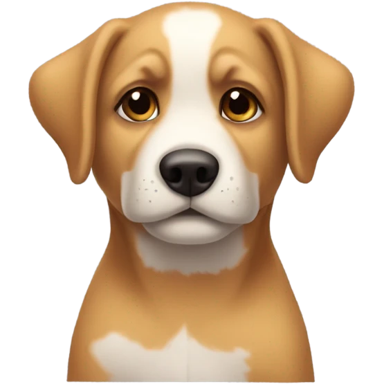 Perro enamorado emoji