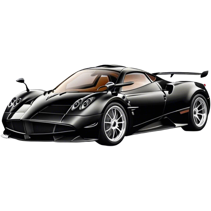 Pagani Huayra - Pagani (Model Year: 2022) (Iconic colour: Black) emoji
