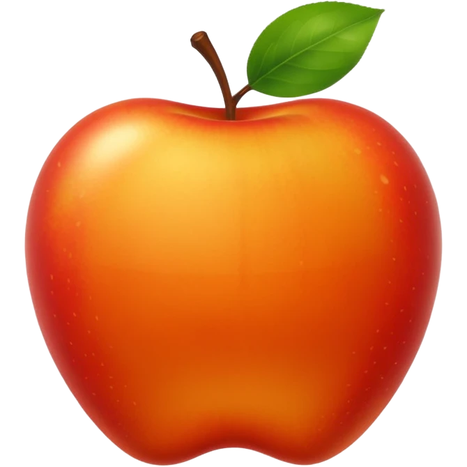 Orange, Apricot, Apple Fruit emoji