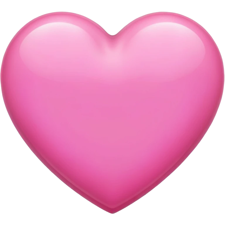 Pink heart emoji