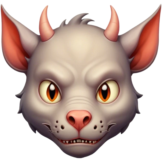 sad devil ￼ emoji