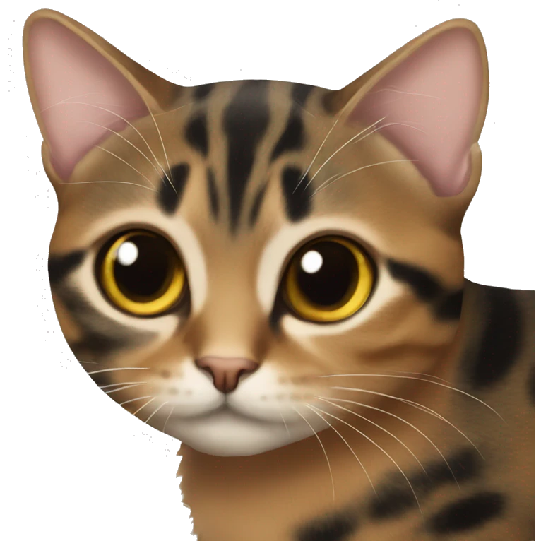Torbie with eyelashes emoji
