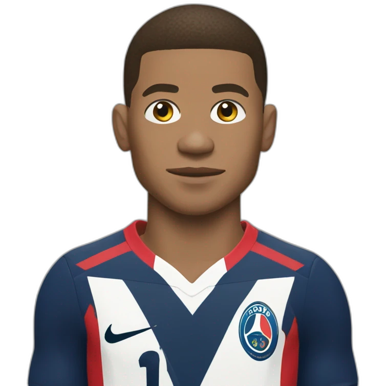 Kylian Mbappé emoji