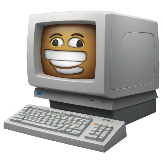 computer from 90s emoji