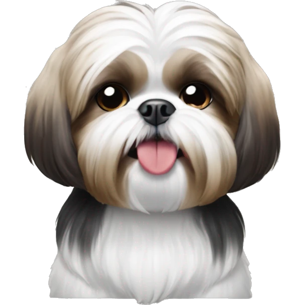 Shihtzu with diet pepsi emoji