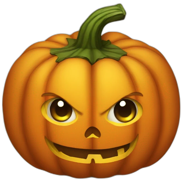 Pumkin halloween emoji