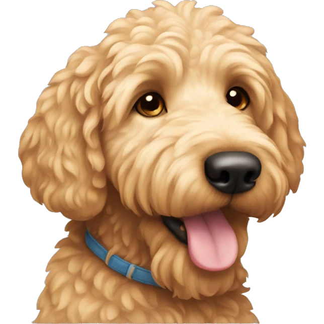 Golden doodle  emoji
