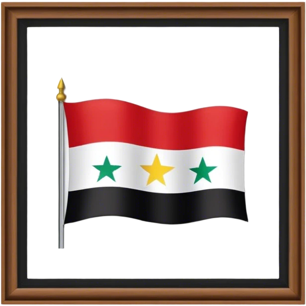 Independent Syria flag emoji