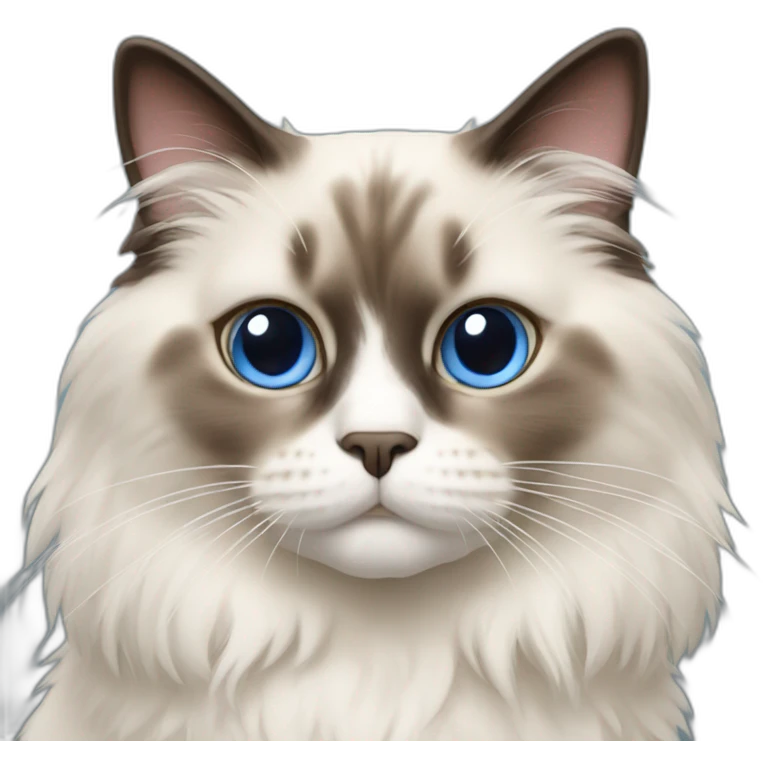 Ragdoll cat emoji