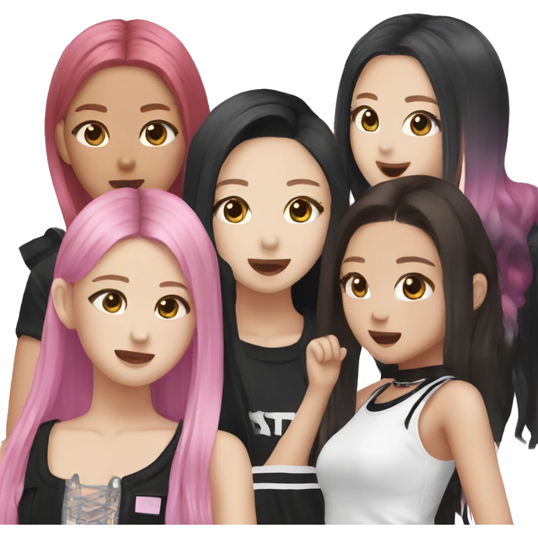 Blackpink kpop group emoji