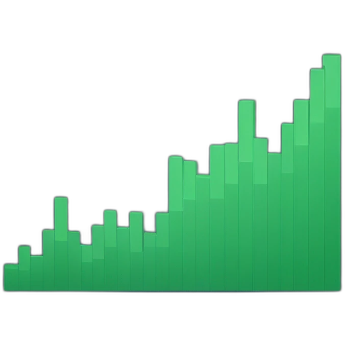 green graph going up emoji