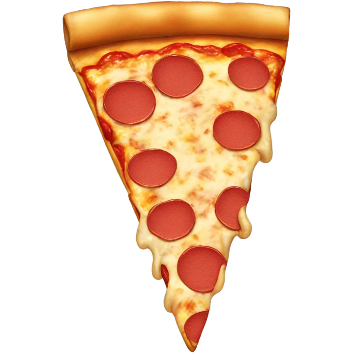 Pizza with greasy foot emoji