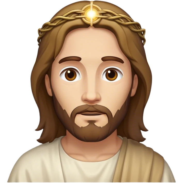 Jesus helping people emoji