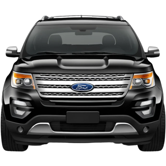 black ford explorer emoji