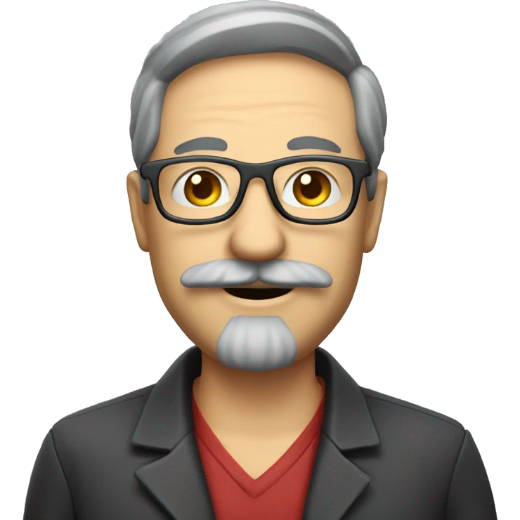 Game Designer Professor with mustache and glasess emoji