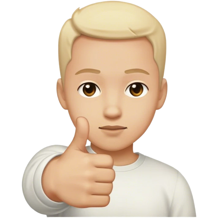  Backhand index pointing down emoji