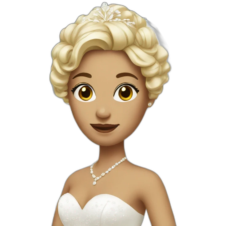 Bride emoji