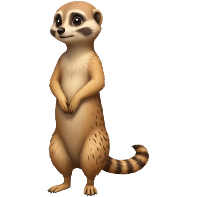 a meerkat standing emoji