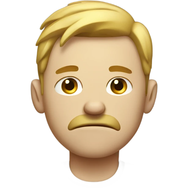 Very weak white guy struggling to work out  emoji