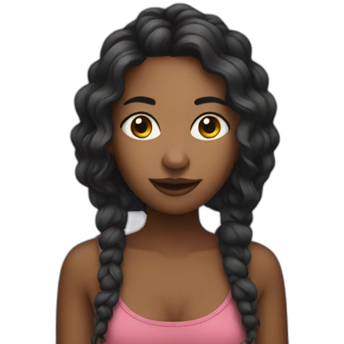 music girl emoji