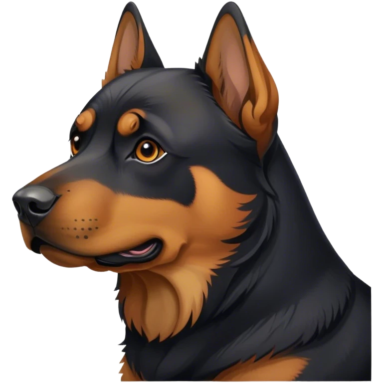 Rottweiler/German Shepard mix. emoji
