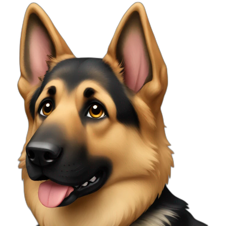 1 German shepherd emoji