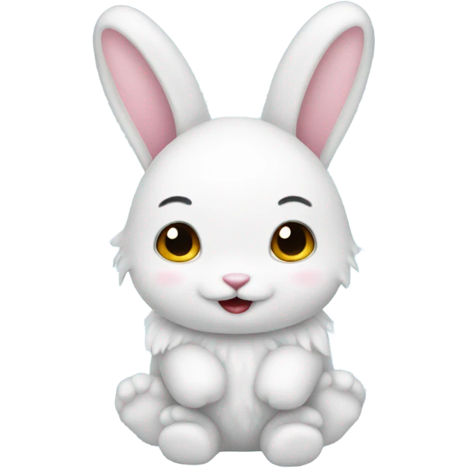 angel bunny emoji