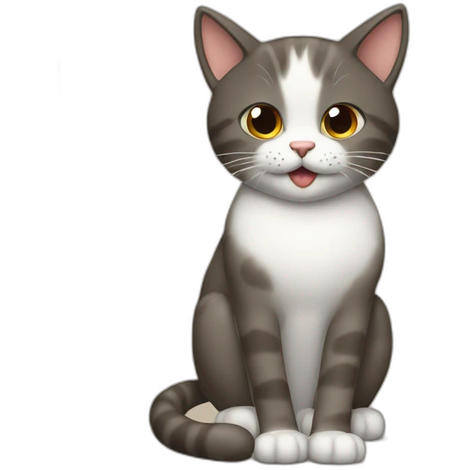 Gato y Celular emoji