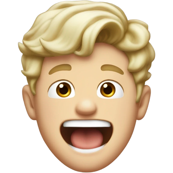 Niall horan saying DAYTONA BABY emoji