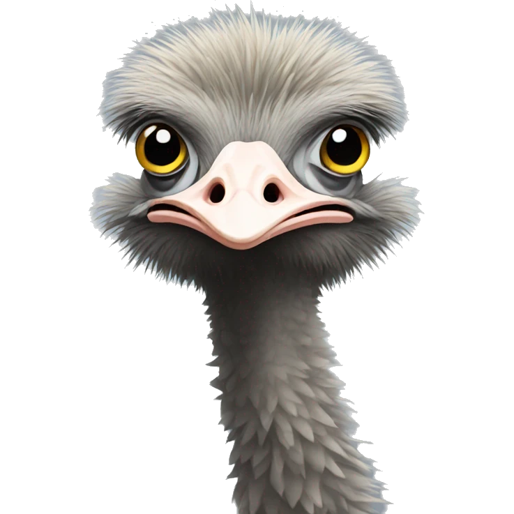 ostrich emoji