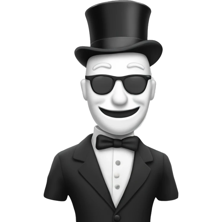 Monopoly man emoji