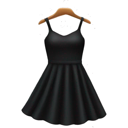 just one black dress. it shouldn't be on anyone. just hanging in the air emoji