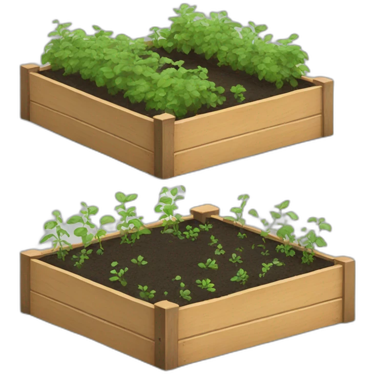 Raised bed emoji