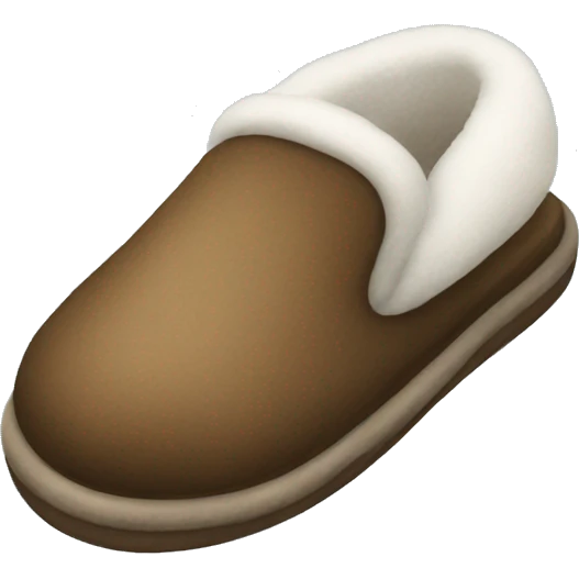 winter slippers emoji