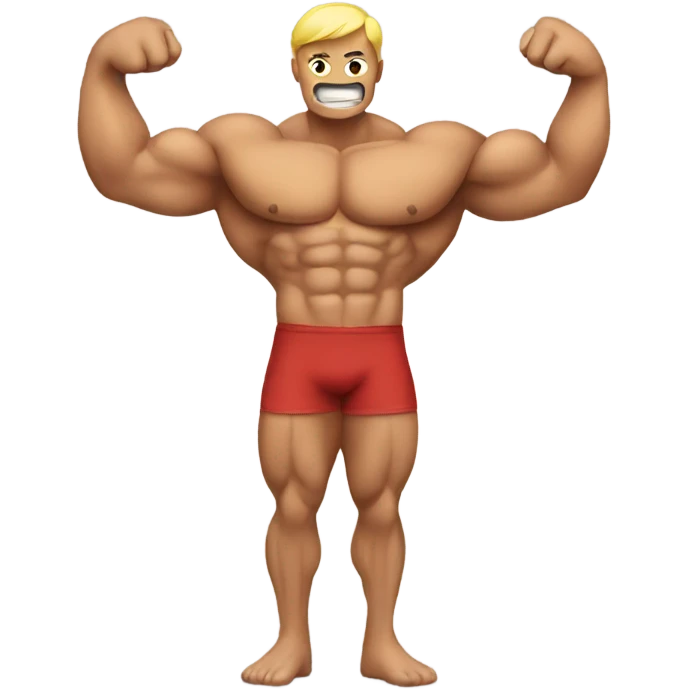 muscles emoji