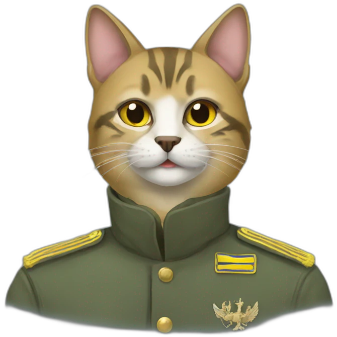 ukraine military cat emoji