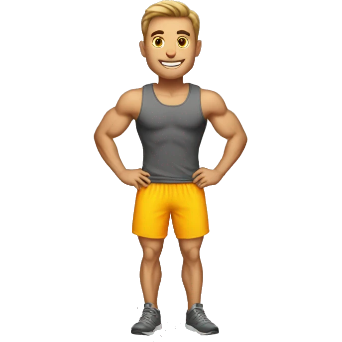 Fit guy emoji