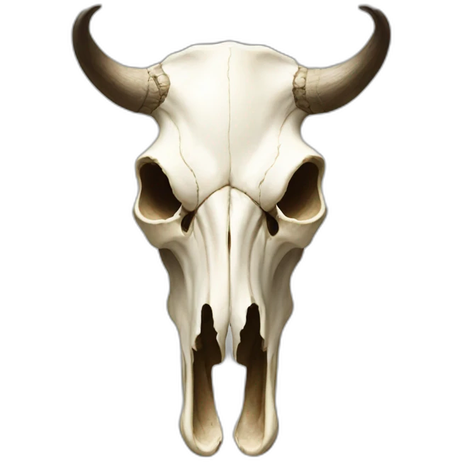 cow skull emoji