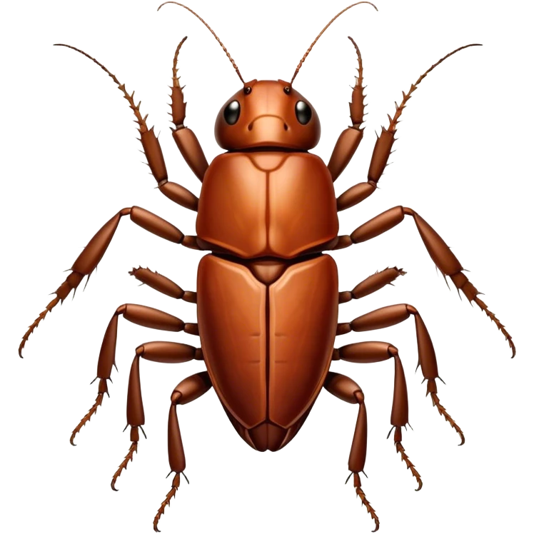 Cockroach man emoji