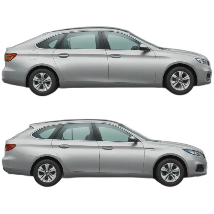 Autocars gris emoji