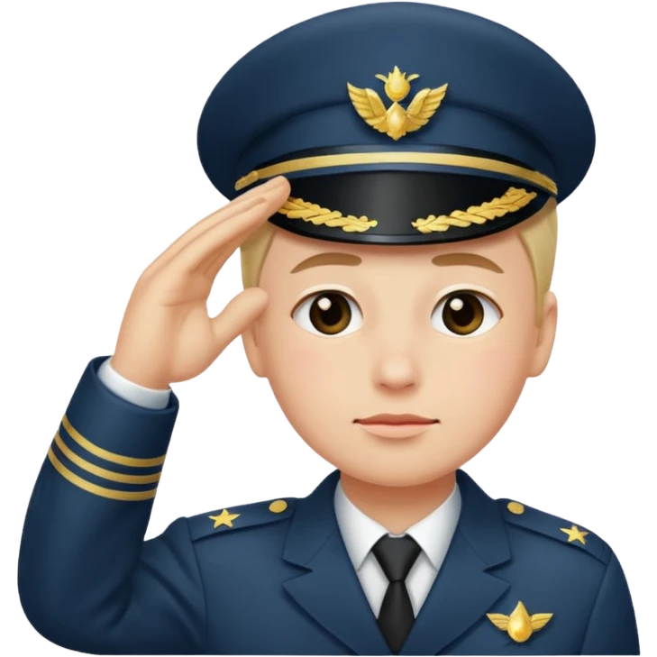 a combination of these two emojis: 🫡🥲 emoji