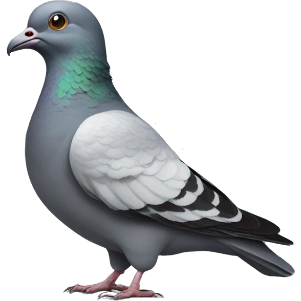 pigeon with no jawl emoji