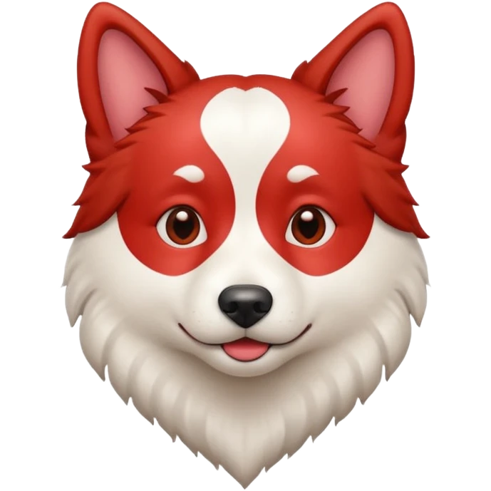 Сердечко лайк в виде породы лайка emoji