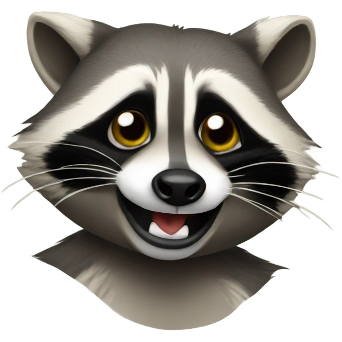 Drunk raccoon  emoji