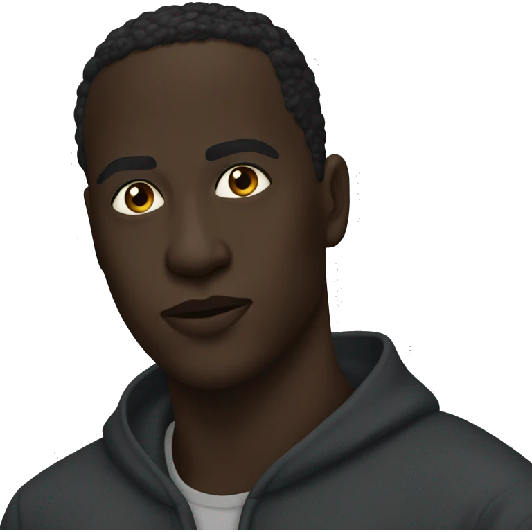 👃🏿🤲🏿 emoji