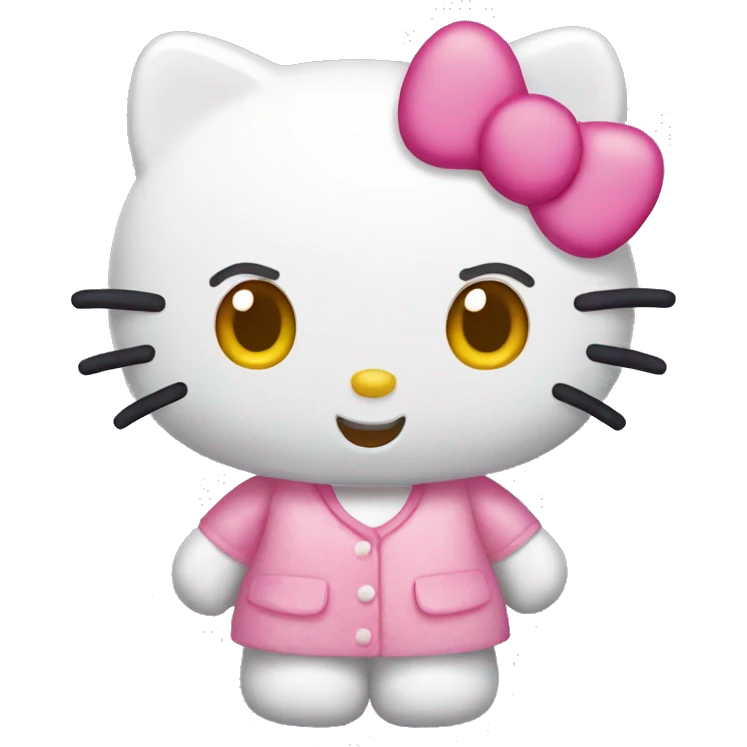 Hello kitty emoji