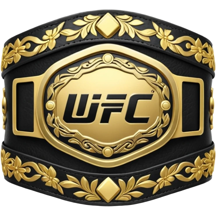 UFC championship emoji emoji