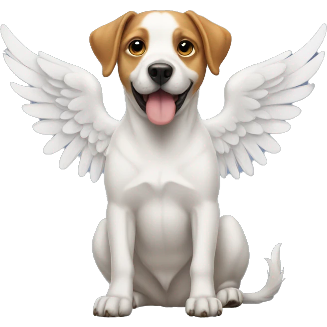 Dog with wings emoji