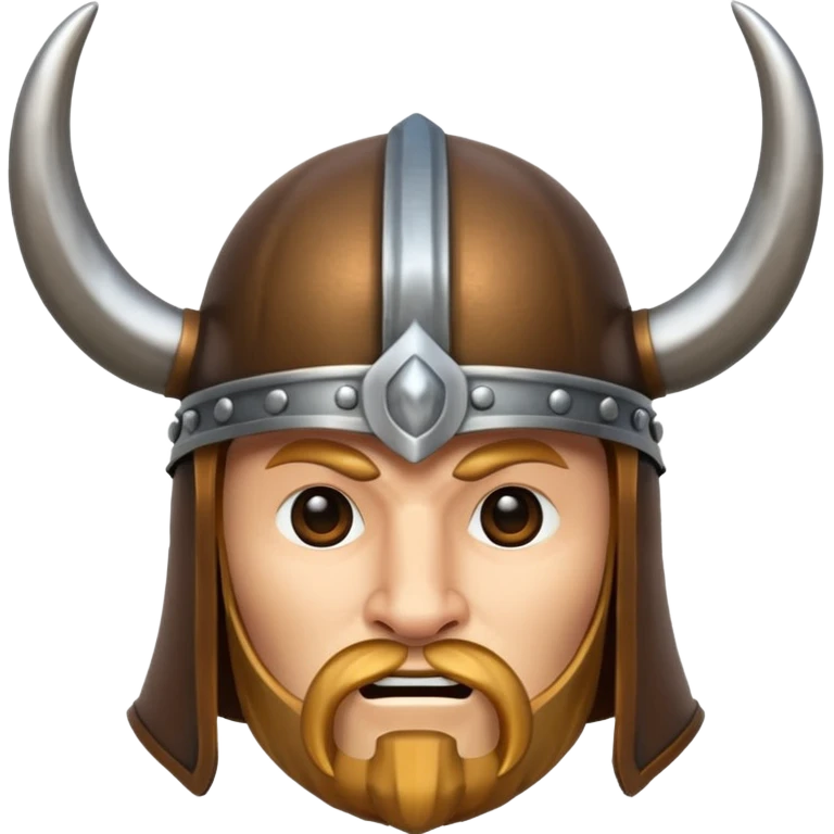 Viking helmet with horns emoji