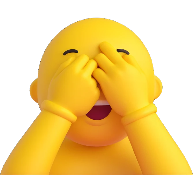 A human thinking emoji emoji